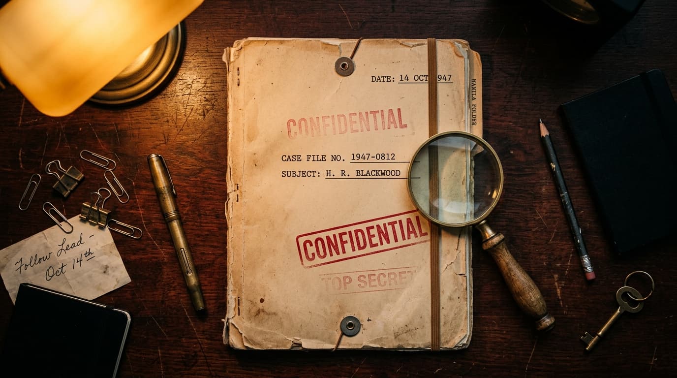 Classified Manila File